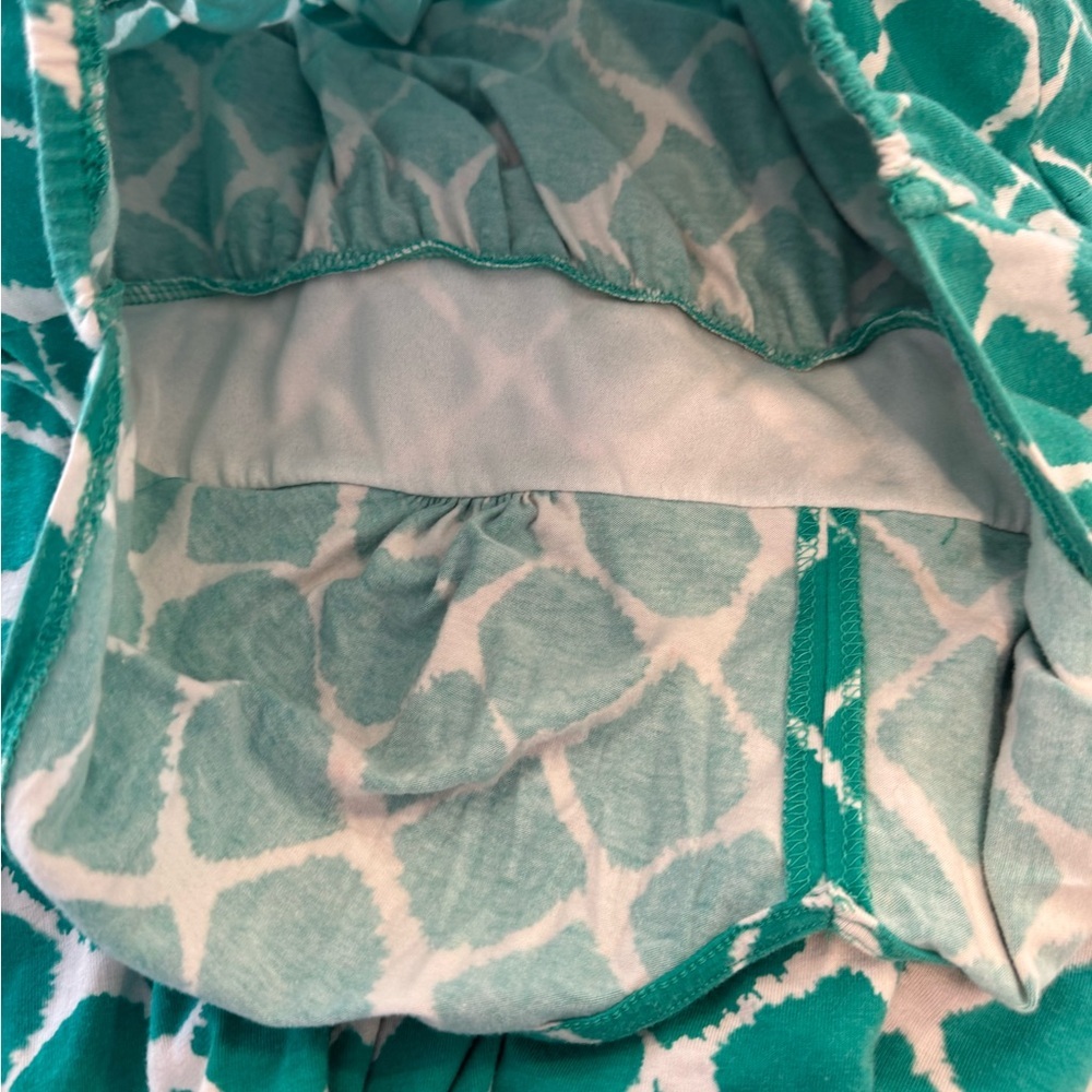 Loft Halter Giraffe Print Maxi dress large - Picture 8 of 11